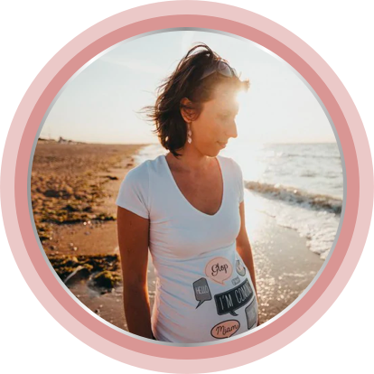 Femme sur la plage